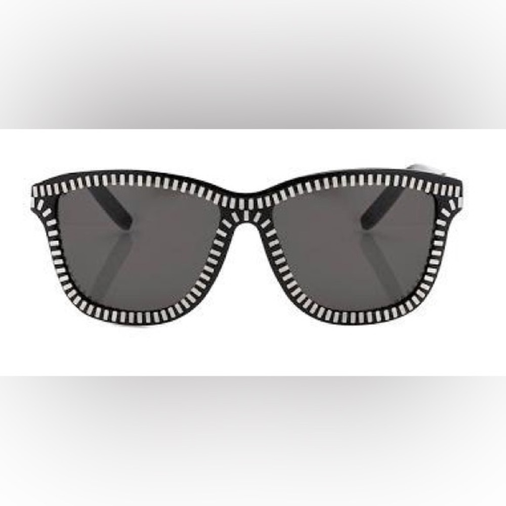 Alexander Wang x Linda Farrow Zipper-Trimmed Wayfarer Sunglasses - Picture 15 of 16